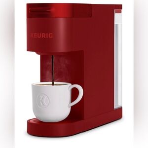 Brand New Keurig K-Slim Single Serve K-Cup Coffee Maker, Multistream Tech, Red